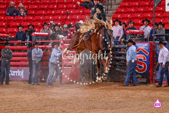 STACE SMITH WORLD BRONC FUTURITY FINALE 12-8-23 13222