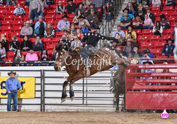STACE SMITH WORLD BRONC FUTURITY FINALE 12-8-23 13227