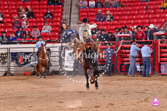 STACE SMITH WORLD BRONC FUTURITY FINALE 12-8-23 13237