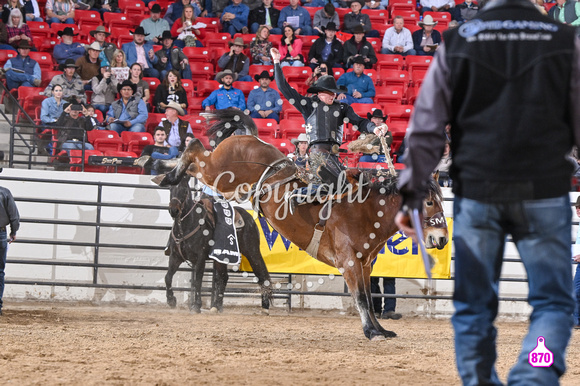 STACE SMITH WORLD BRONC FUTURITY FINALE 12-8-23 13263