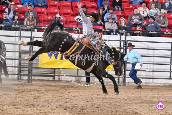 STACE SMITH WORLD BRONC FUTURITY FINALE 12-8-23 13289