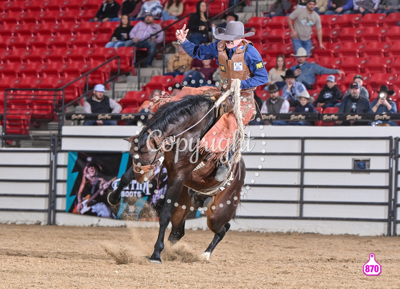 STACE SMITH WORLD BRONC FUTURITY FINALE 12-8-23 13317
