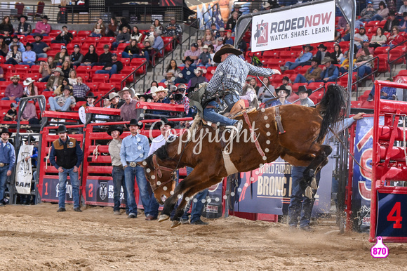 STACE SMITH WORLD BRONC FUTURITY FINALE 12-8-23 13375