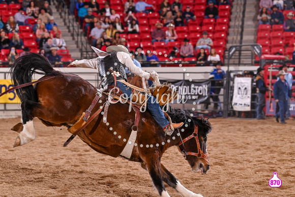STACE SMITH WORLD BRONC FUTURITY FINALE 12-8-23 13372