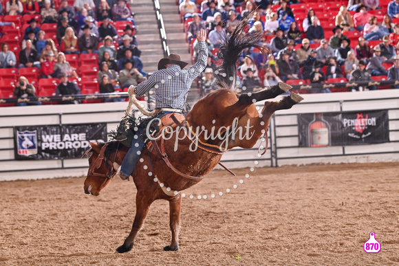 STACE SMITH WORLD BRONC FUTURITY FINALE 12-8-23 13396
