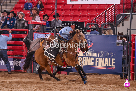 STACE SMITH WORLD BRONC FUTURITY FINALE 12-8-23 13415