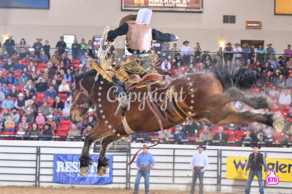 STACE SMITH WORLD BRONC FUTURITY FINALE 12-8-23 13421