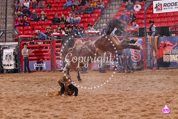 STACE SMITH WORLD BRONC FUTURITY FINALE 12-8-23 13448