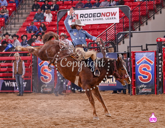 STACE SMITH WORLD BRONC FUTURITY FINALE 12-8-23 13493