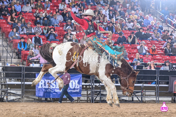 STACE SMITH WORLD BRONC FUTURITY FINALE 12-8-23 13553