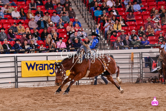 STACE SMITH WORLD BRONC FUTURITY FINALE 12-8-23 13537