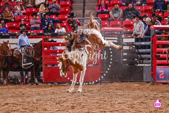 STACE SMITH WORLD BRONC FUTURITY FINALE 12-8-23 13558