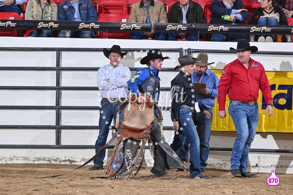 STACE SMITH WORLD BRONC FUTURITY FINALE 12-8-23 13616