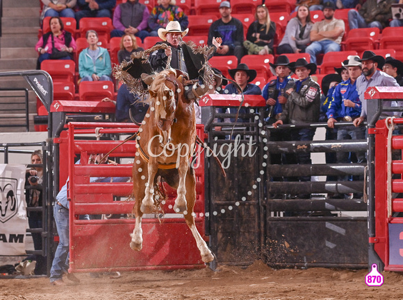 STACE SMITH WORLD BRONC FUTURITY FINALE 12-8-23 13651