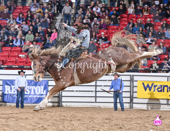 STACE SMITH WORLD BRONC FUTURITY FINALE 12-8-23 13705