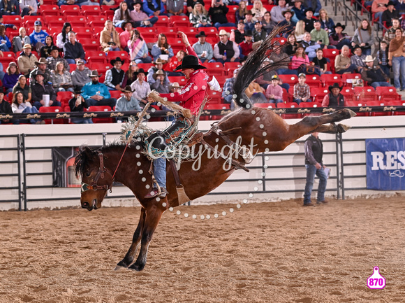 STACE SMITH WORLD BRONC FUTURITY FINALE 12-8-23 13734