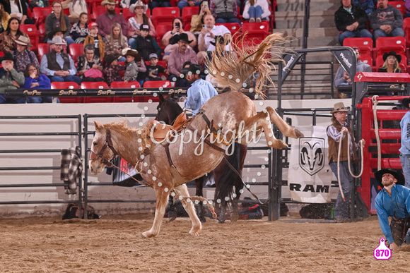 STACE SMITH WORLD BRONC FUTURITY FINALE 12-8-23 13757