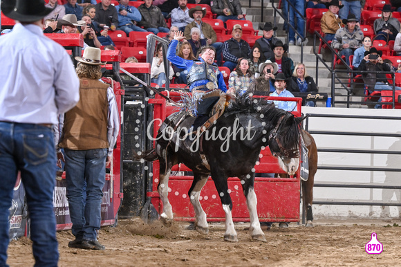 STACE SMITH WORLD BRONC FUTURITY FINALE 12-8-23 13761