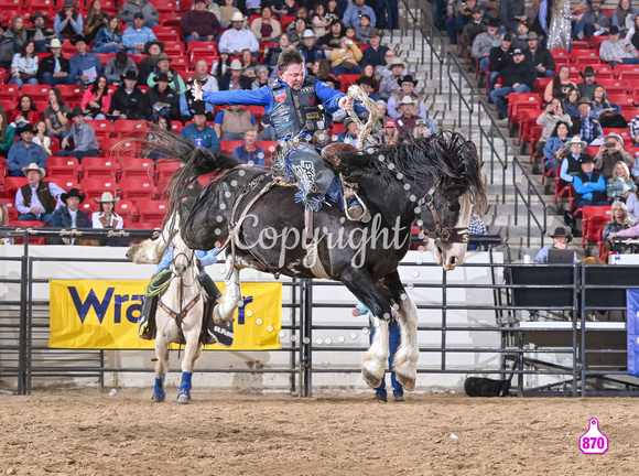 STACE SMITH WORLD BRONC FUTURITY FINALE 12-8-23 13763