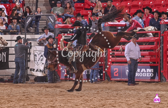 STACE SMITH WORLD BRONC FUTURITY FINALE 12-8-23 13806