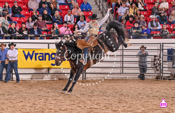 STACE SMITH WORLD BRONC FUTURITY FINALE 12-8-23 13833