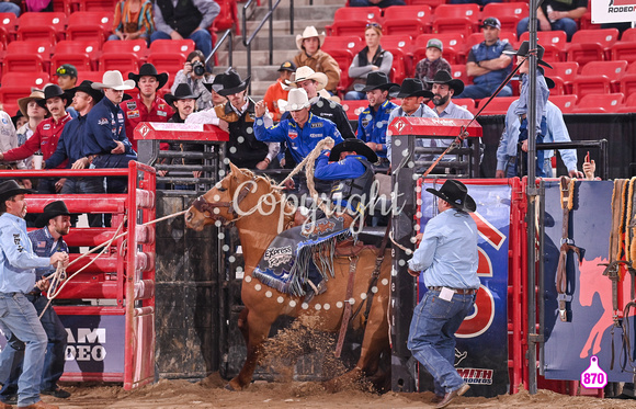 STACE SMITH WORLD BRONC FUTURITY FINALE 12-8-23 13852