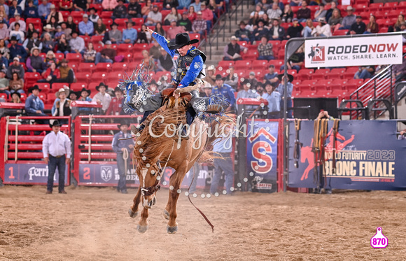 STACE SMITH WORLD BRONC FUTURITY FINALE 12-8-23 13856