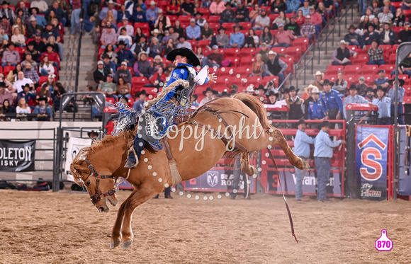 STACE SMITH WORLD BRONC FUTURITY FINALE 12-8-23 13857