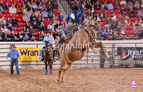 STACE SMITH WORLD BRONC FUTURITY FINALE 12-8-23 13860