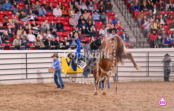 STACE SMITH WORLD BRONC FUTURITY FINALE 12-8-23 13861