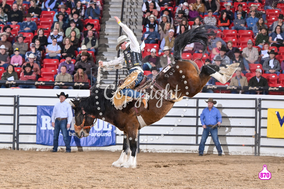 STACE SMITH WORLD BRONC FUTURITY FINALE 12-8-23 13344