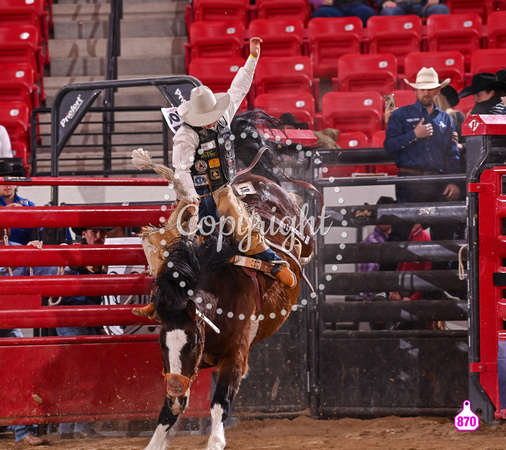 STACE SMITH WORLD BRONC FUTURITY FINALE 12-8-23 13362