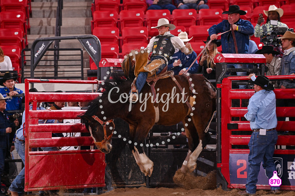 STACE SMITH WORLD BRONC FUTURITY FINALE 12-8-23 13361