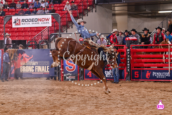 STACE SMITH WORLD BRONC FUTURITY FINALE 12-8-23 13494