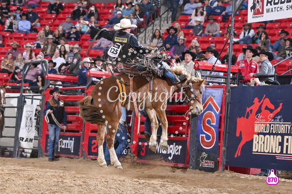 STACE SMITH WORLD BRONC FUTURITY FINALE 12-8-23 13634