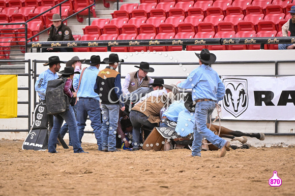 STACE SMITH WORLD BRONC FUTURITY FINALE 12-8-23 13602