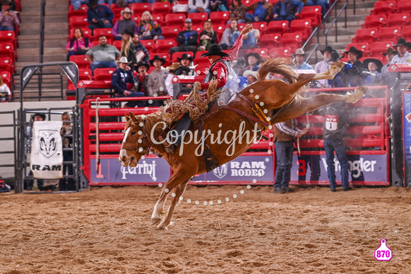 STACE SMITH WORLD BRONC FUTURITY FINALE 12-8-23 13593