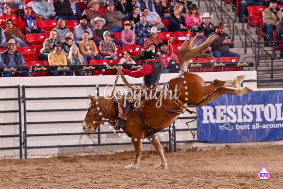 STACE SMITH WORLD BRONC FUTURITY FINALE 12-8-23 13598