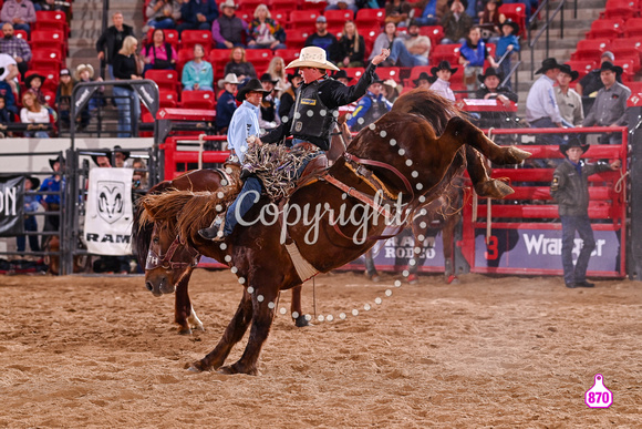 STACE SMITH WORLD BRONC FUTURITY FINALE 12-8-23 13673