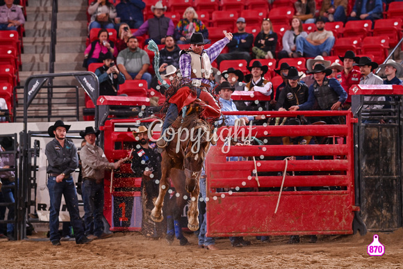 STACE SMITH WORLD BRONC FUTURITY FINALE 12-8-23 13473