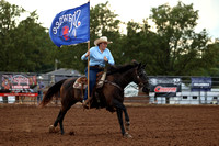 ROUND 1 PERF 3 BARRELS, TEAM ROPING AND STEER WRESTLING
