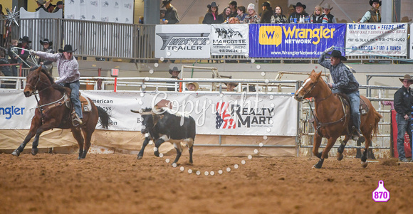 AFR45 Round #1 1-21-22 Team Roping 3007