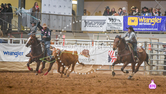 AFR45 Round #1 1-21-22 Team Roping 2995