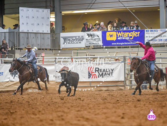 AFR45 Round #1 1-21-22 Team Roping 3029