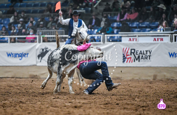 AFR45 Round #1 1-21-22 Queens and Steer Wrestling  2621